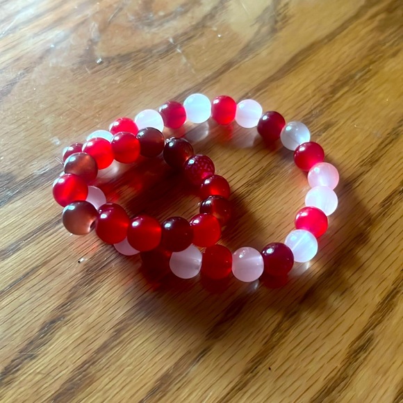 Homemade valentines small and normal bracelets - Picture 1 of 4